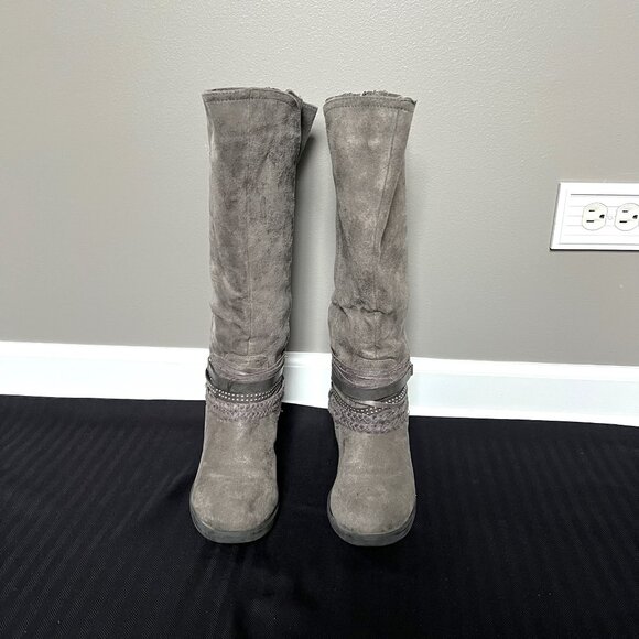SO Brand Grey Women's Boots - Size 8 - Picture 2 of 8